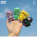 GRAPEBRAINX ABAO RAINBOW BOX FIGURE  (Set of 8)